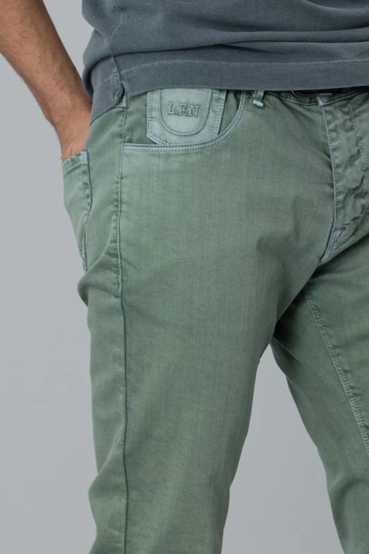 Kropi Sports 5 Pocket Mens Pants Slım Fıt Green - 3