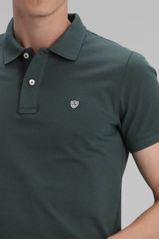 Laon Sports Polo Mens T - Shirt Dark Green - 6