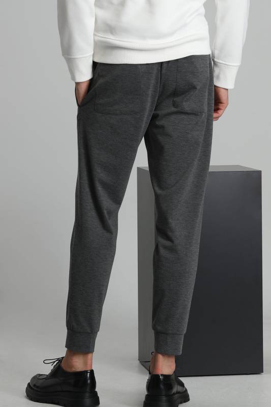 Larvı Jogger Pants Slım Fıt Dark Grey - 4