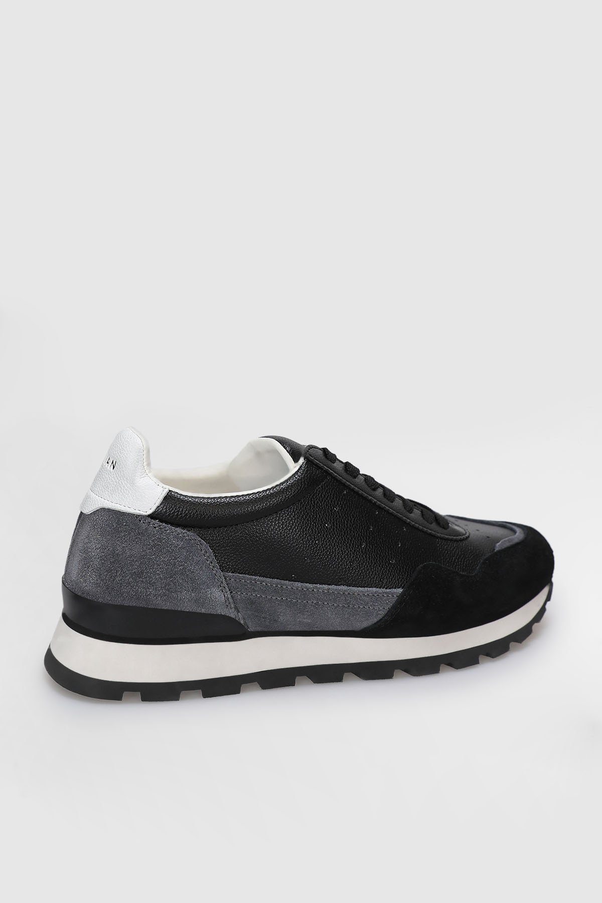 Leo Men's Sneaker Shoes Black - LUFIAN