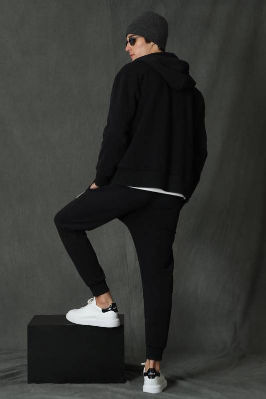 Leon Tracksuit Top Black - 5