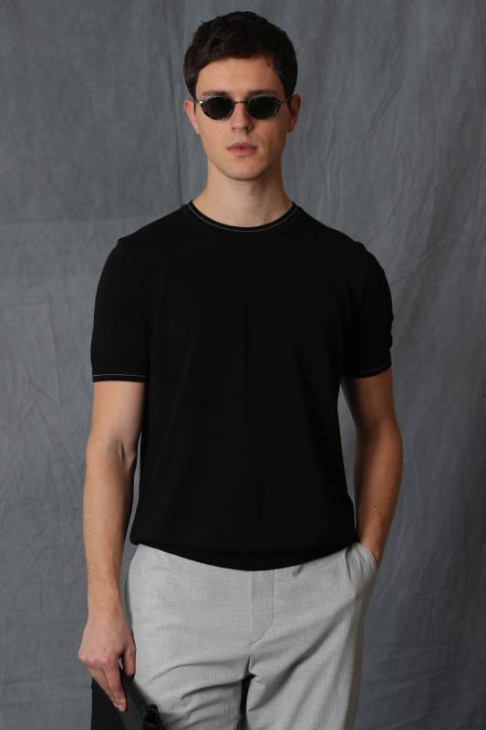 Lıght Mens Sweater Black - 1