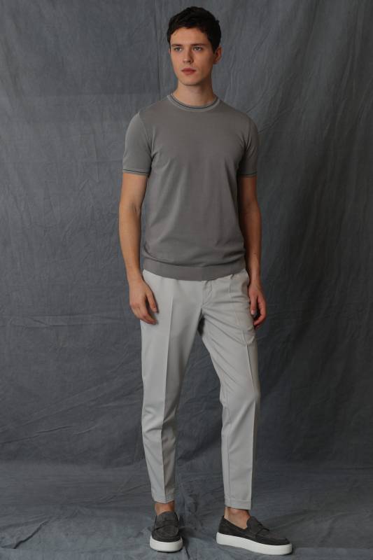 Lıght Mens Sweater Grey - 2