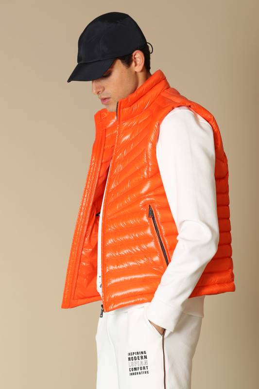 Lıtus Goose Feather Mens Vest Orange - 2