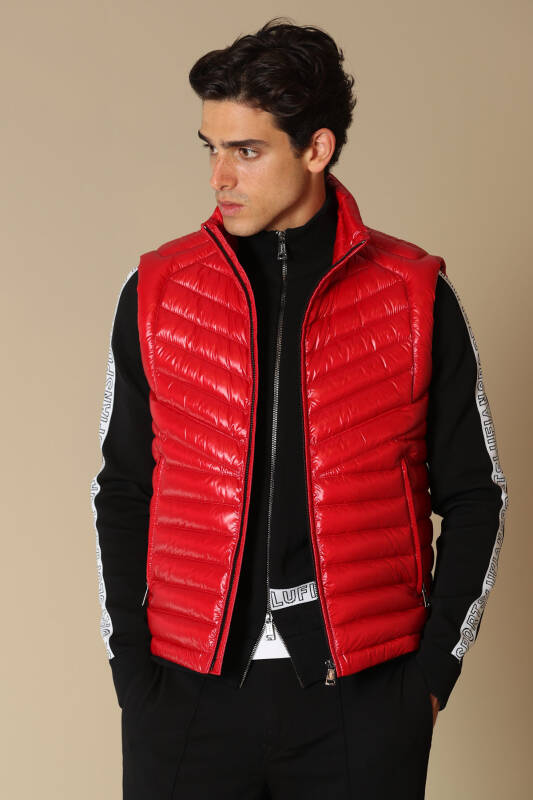 Lıtus Goose Feather Mens Vest Red - 1