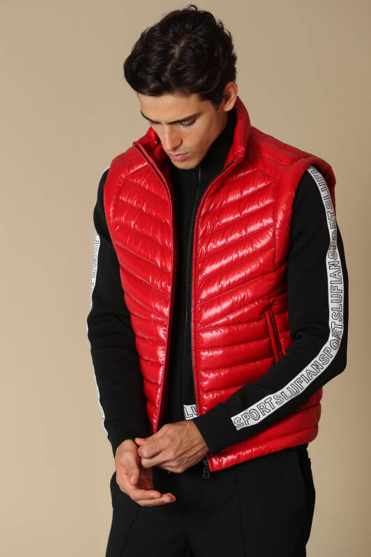 Lıtus Goose Feather Mens Vest Red - 2