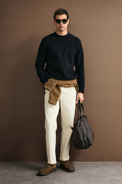 Male Sweatshirt Black - Lufian