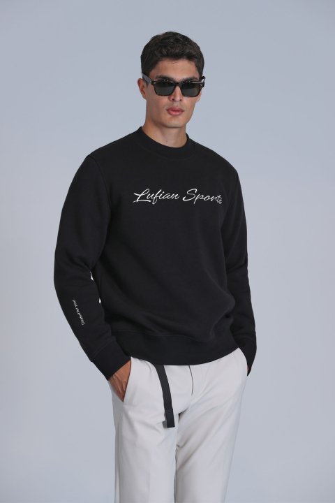 Loved Male Sweatshirt Black - Lufian