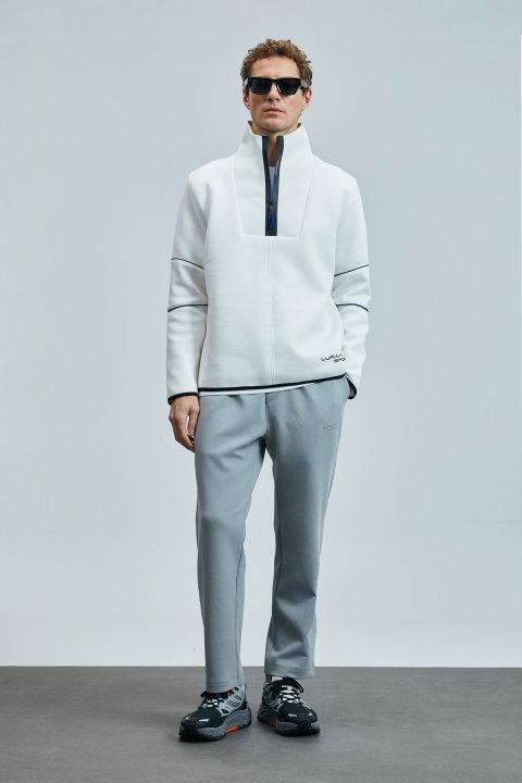 Luck Male Tracksuit Six Grey - Lufian