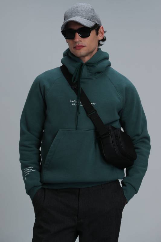 Luıs Male Sweatshirt Green - 5