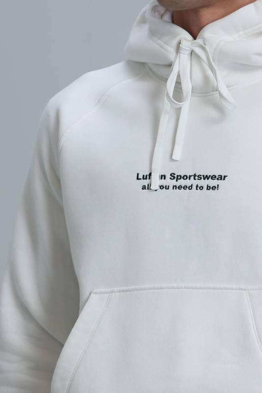 Luıs Male Sweatshirt Off Whıte - 3