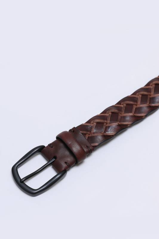 Luıs Mens Leather Belt Brown - 2