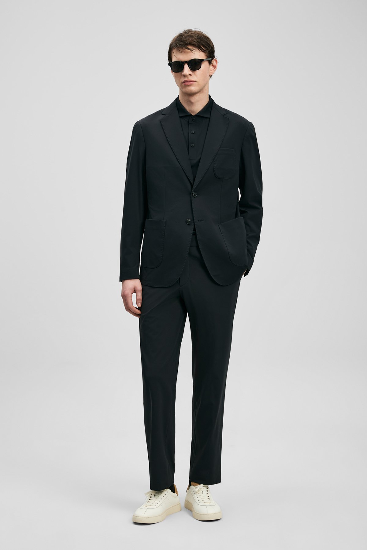 Luıs Sports Men's Blazer Jacket Slim Fit Black - LUFIAN