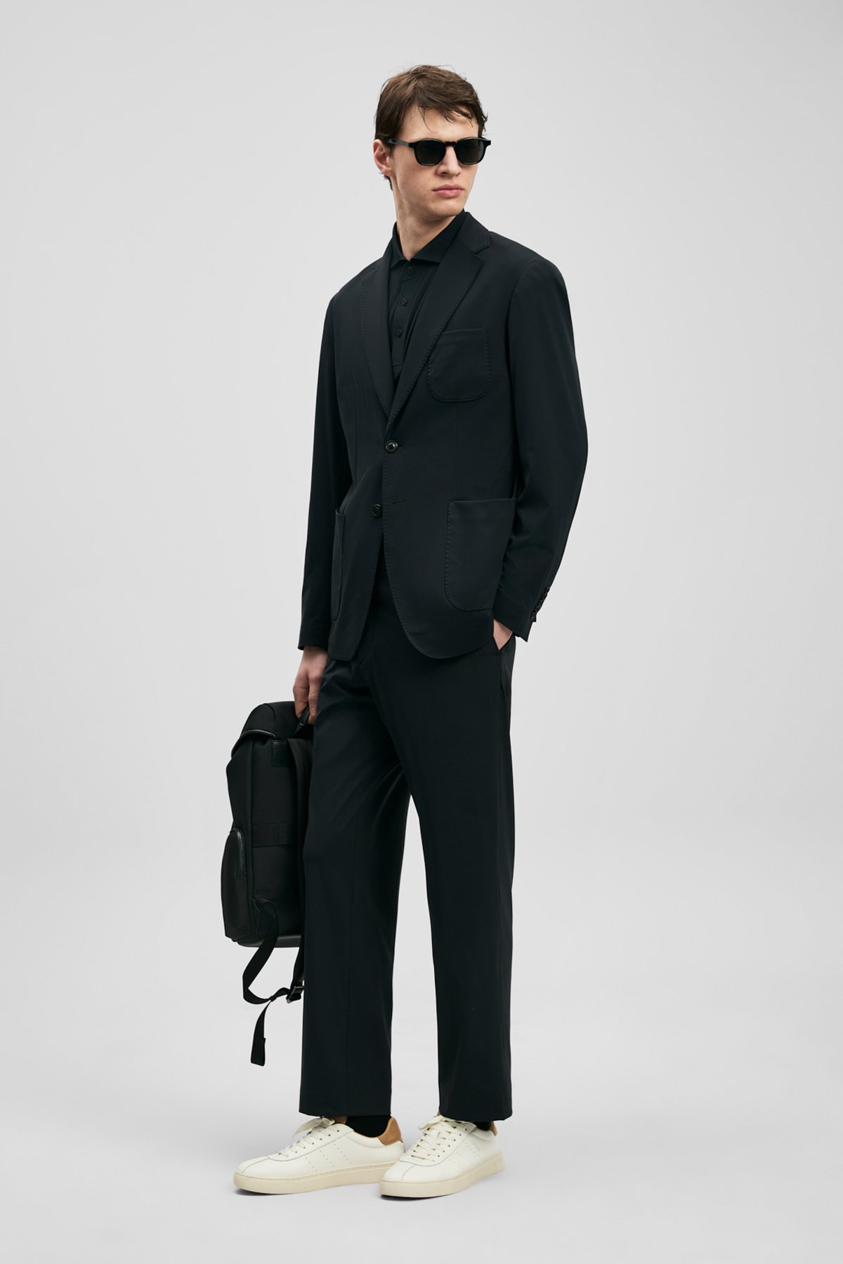 Luıs Sports Men's Blazer Jacket Slim Fit Black - LUFIAN