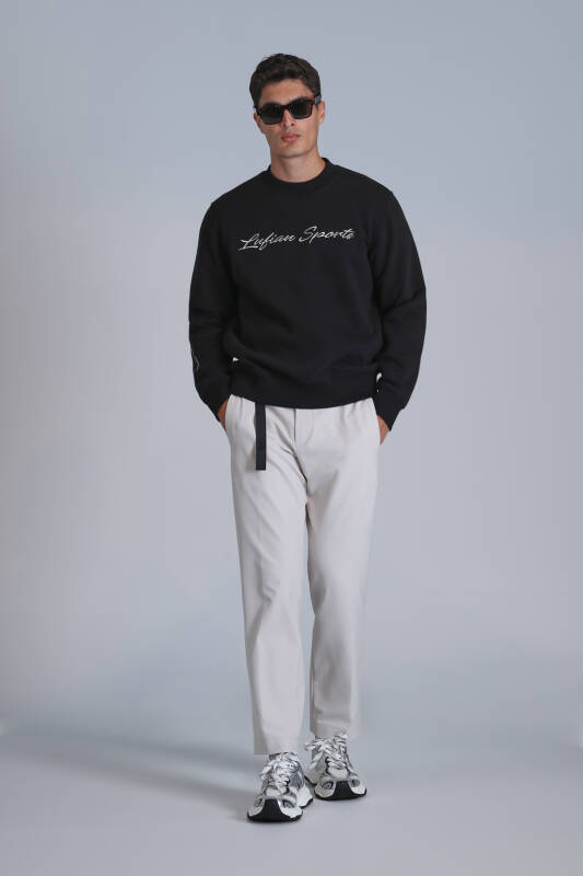 Male Sweatshirt Black - 5