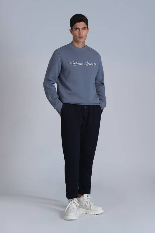 Male Sweatshirt Dark Blue - 2