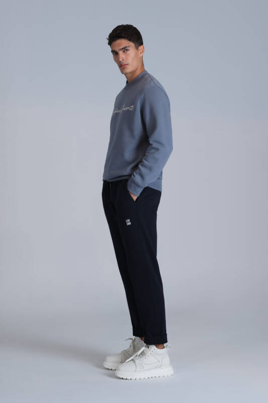 Male Sweatshirt Dark Blue - 4