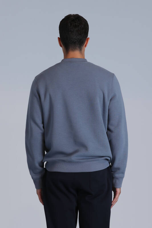 Male Sweatshirt Dark Blue - 6