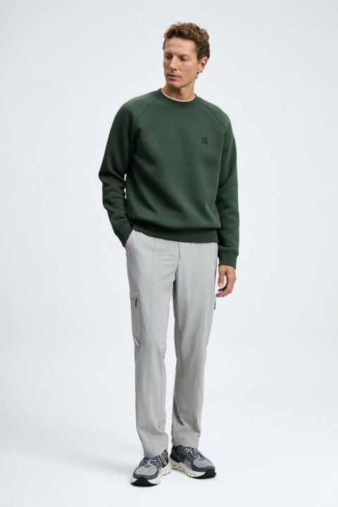 Male Sweatshirt Grass Green - Lufian