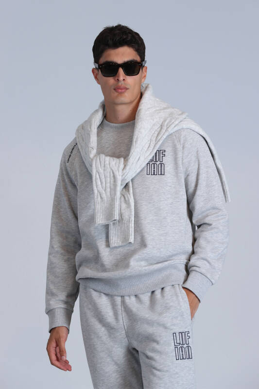 Male Sweatshirt Grey - 1