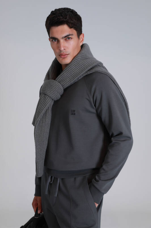 Male Sweatshirt Khakı - 3