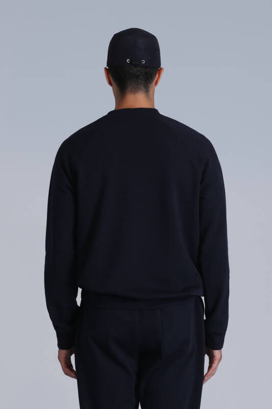 Male Sweatshirt Navy - 6