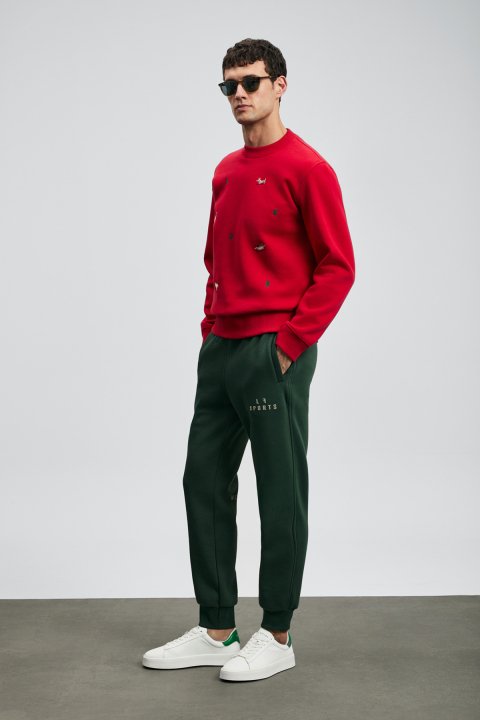 Noel Erkek Sweatshirt Kırmızı - Lufian (1)