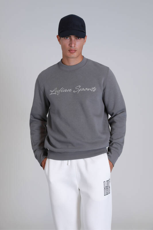 Male Sweatshirt Sand - 1