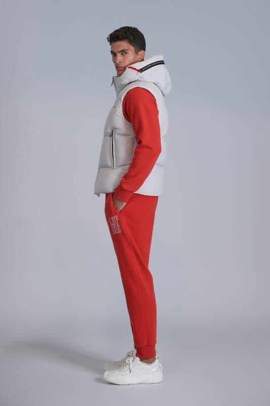 Male Tracksuit Six Lıght Red - 4