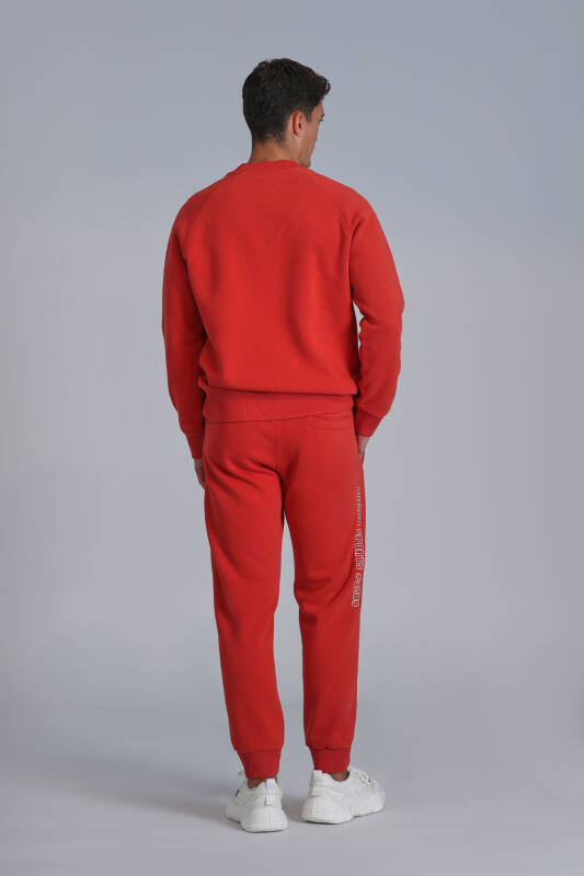 Male Tracksuit Six Lıght Red - 6