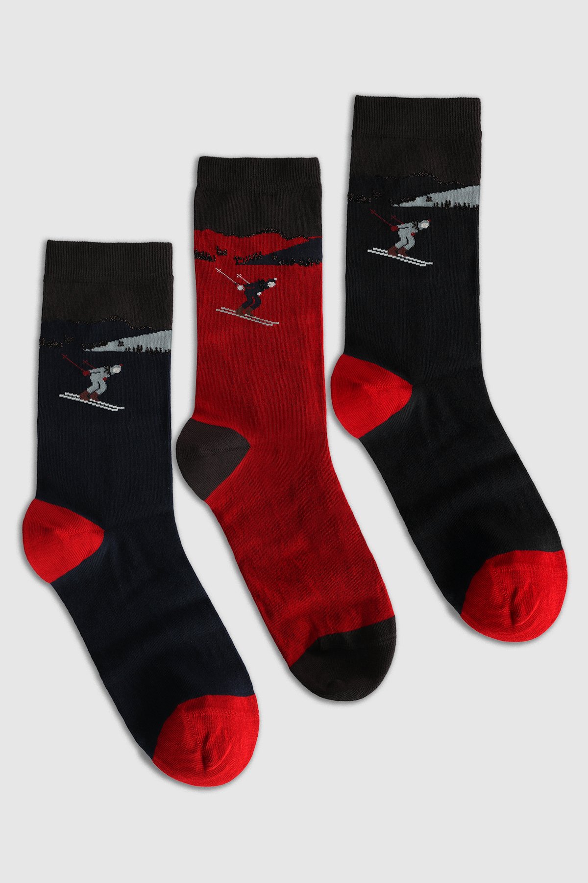 Marıa Set of 3 Women's Socks Standard - LUFIAN