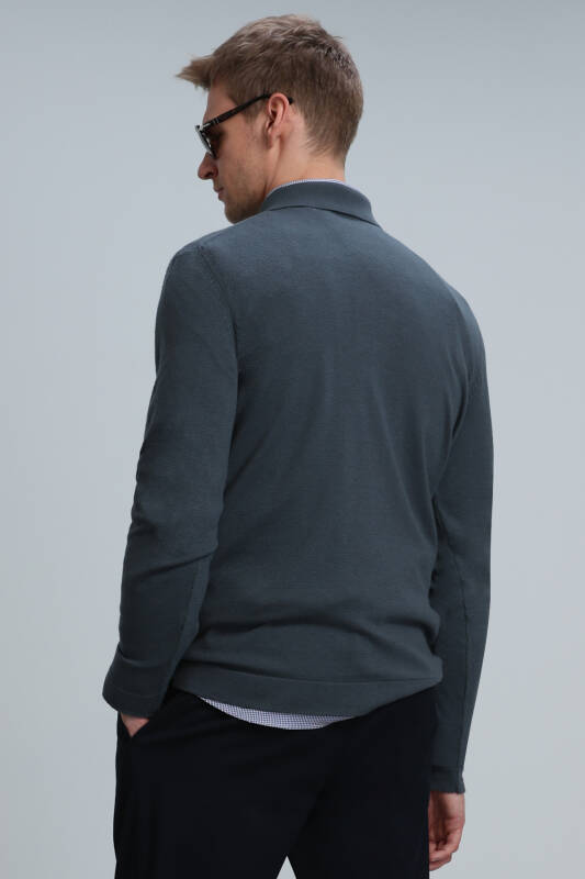 Marnı Mens Sweater Petrol - 6