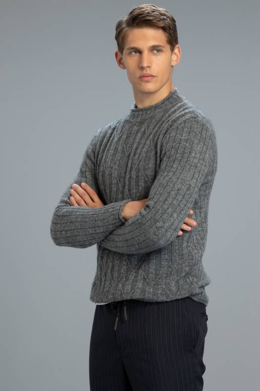 Marta Mens Sweater Grey - 2