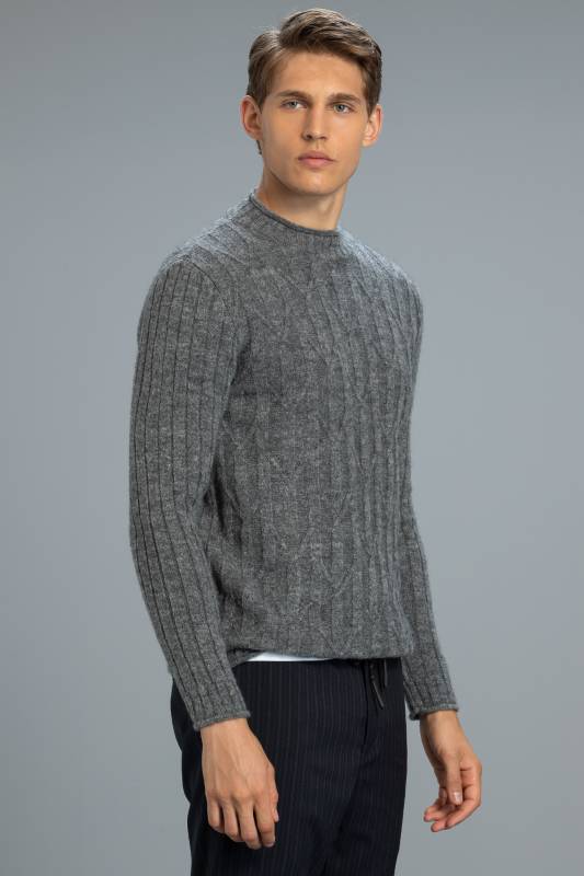 Marta Mens Sweater Grey - 3