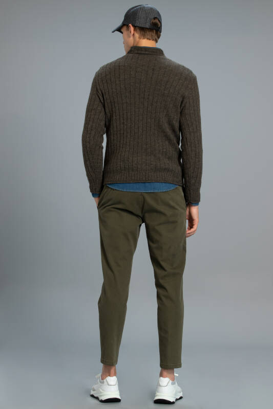 Marta Mens Sweater Olıve - 4