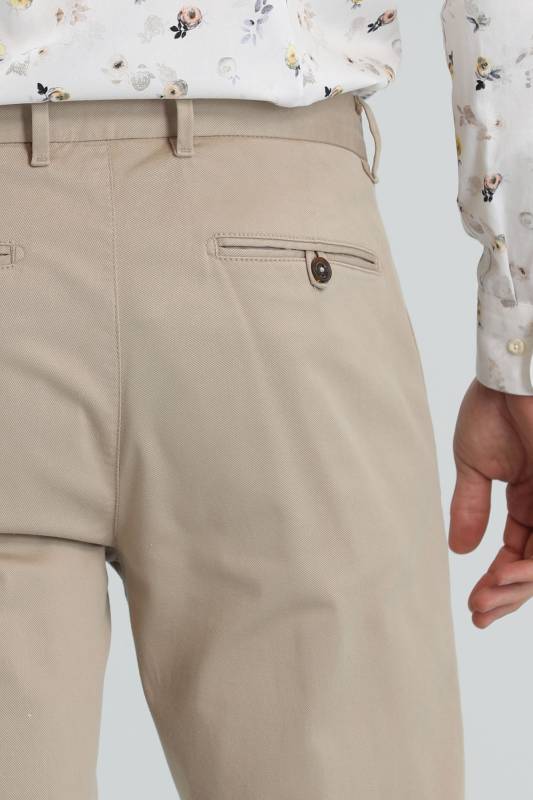 Mate Sports Mens Chino Pants Slım Fıt Camel - 5