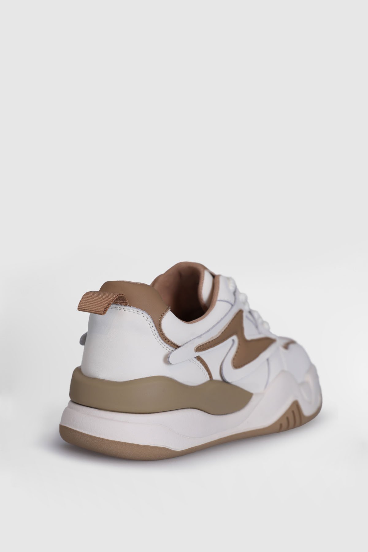 Maya Women's Sneaker Shoes Beige - LUFIAN (1)