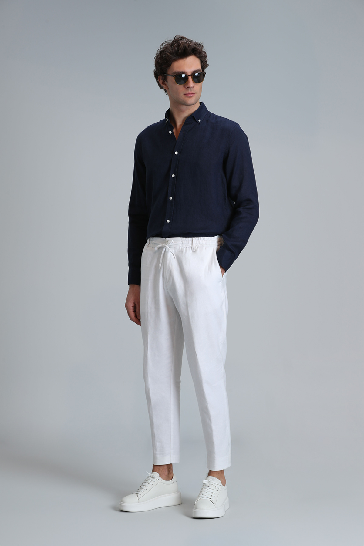 Mens Linen Shirt - Lufian