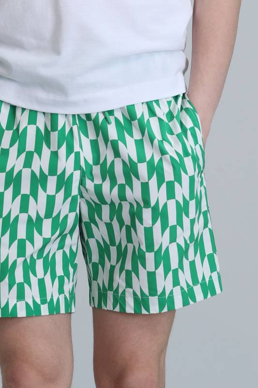 Mens Sea Short Green - 3