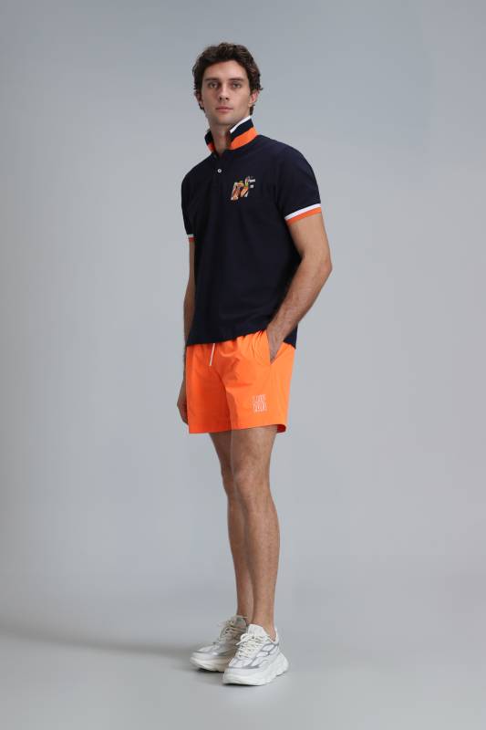 Mens Sea Short Orange - 1