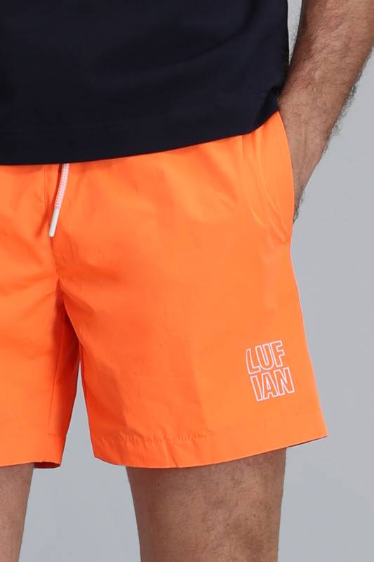 Mens Sea Short Orange - 3