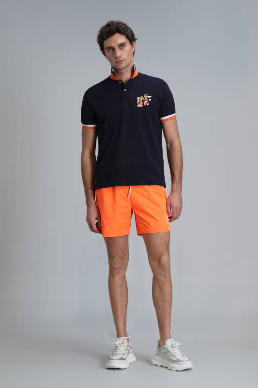 Mens Sea Short Orange - 5