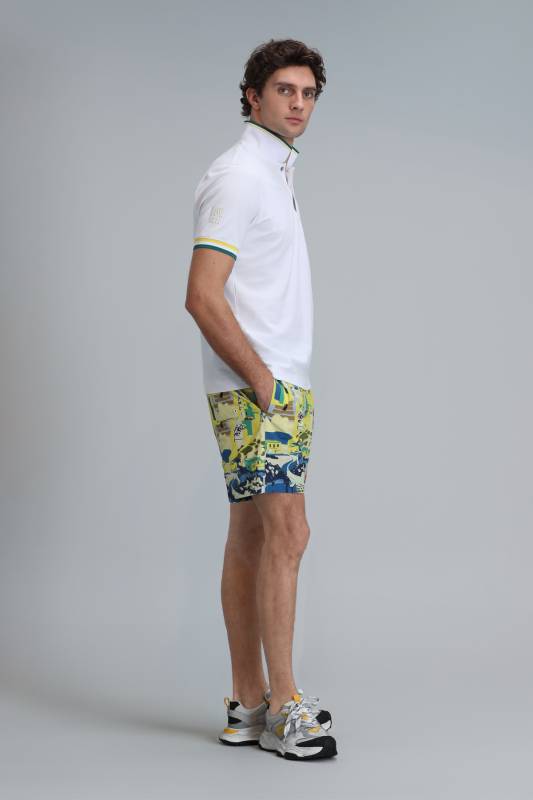 Mens Sea Short Yellow - 5