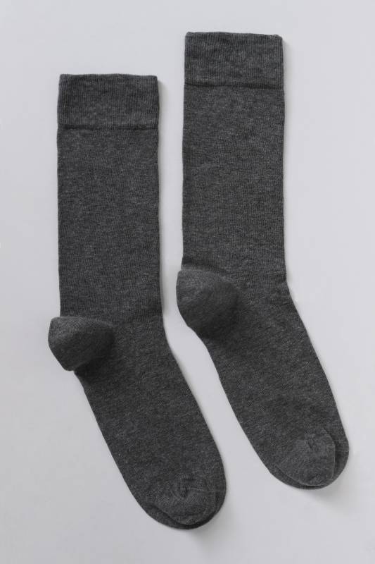 Mens Socks Dark Grey - 1