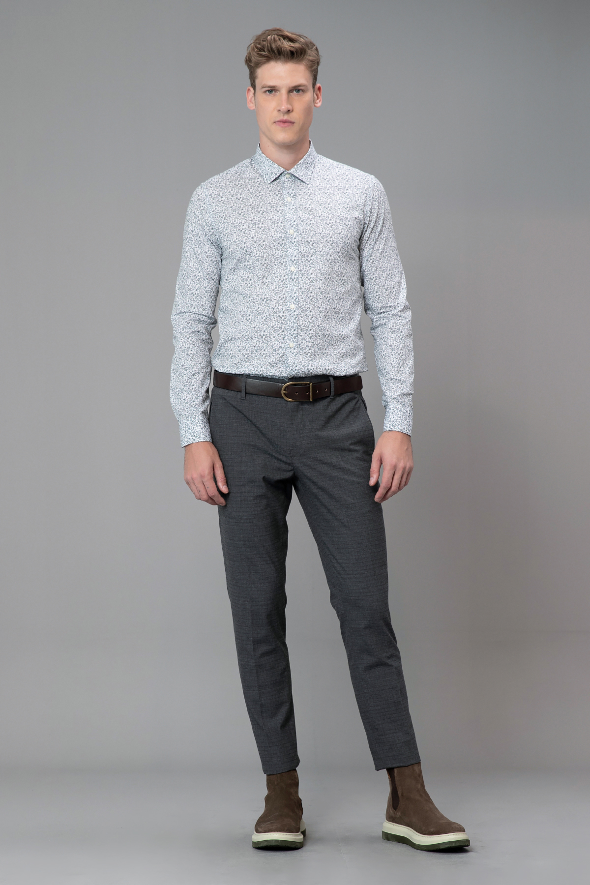 Menton Mens Smart Shirt - Lufian