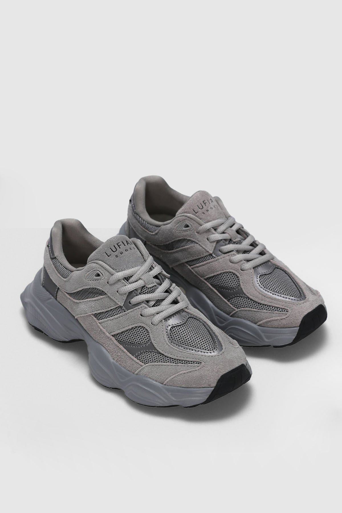 Mery Women's Sneaker Shoes Gray - LUFIAN