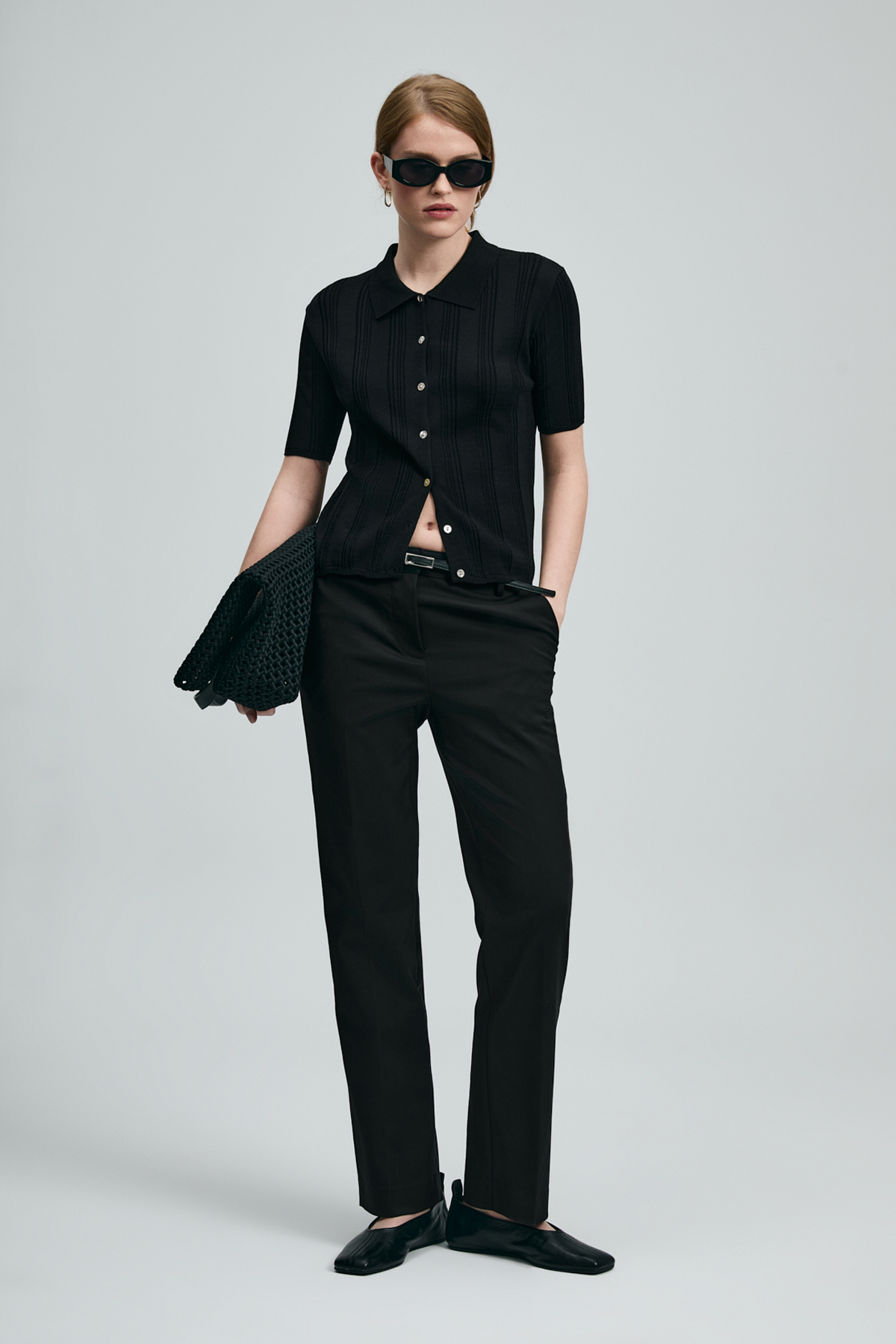Mıra Women's Trousers Black - LUFIAN (1)