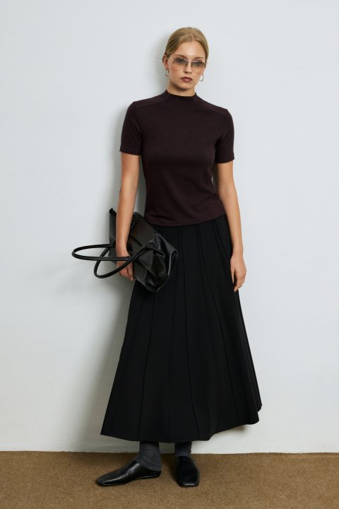 Molly Women's Skirt Black - LUFIAN