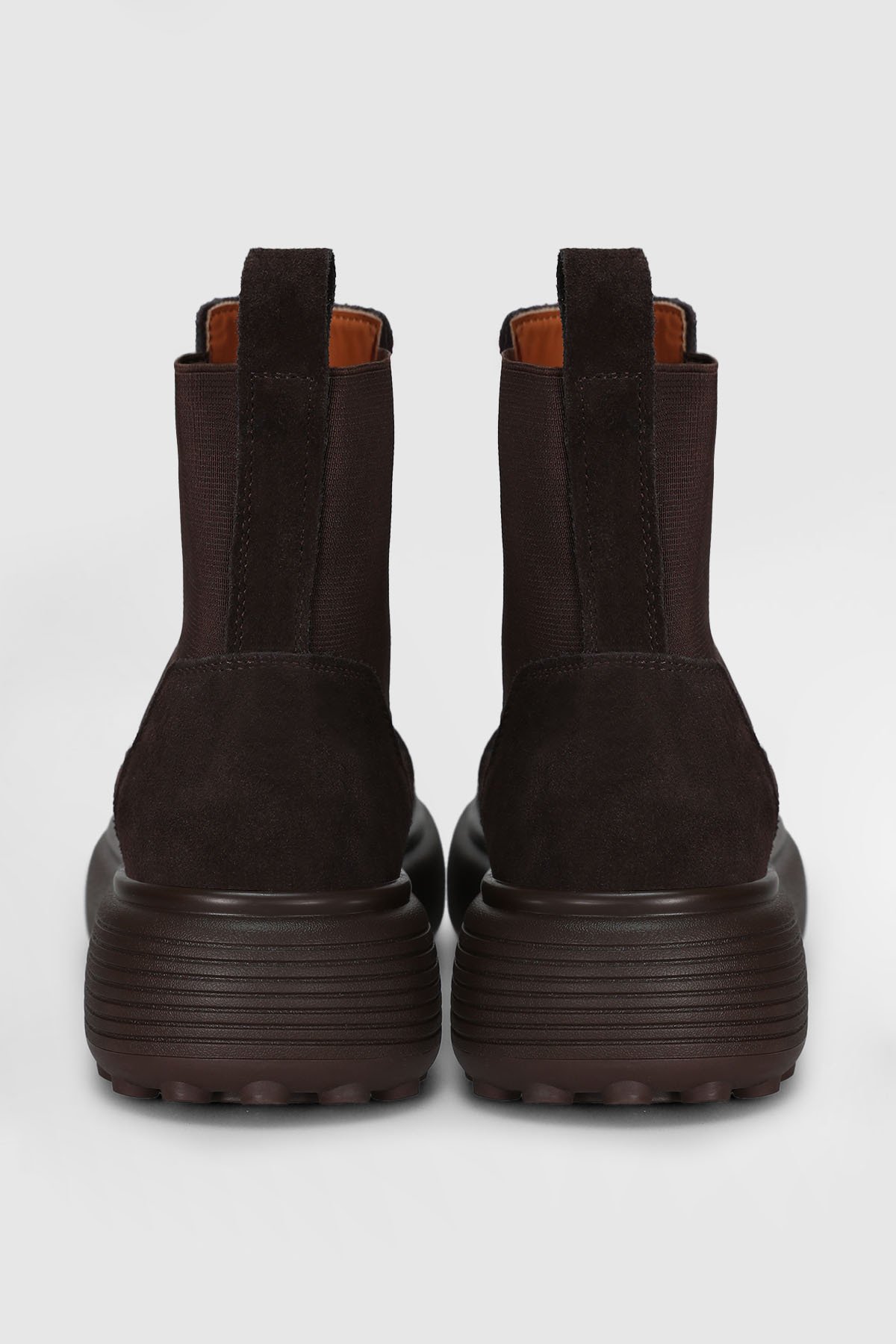 Monıca Women's Leather Boots Brown - LUFIAN