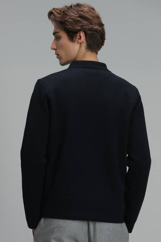 Morgan Male Cardigan Navy - 6